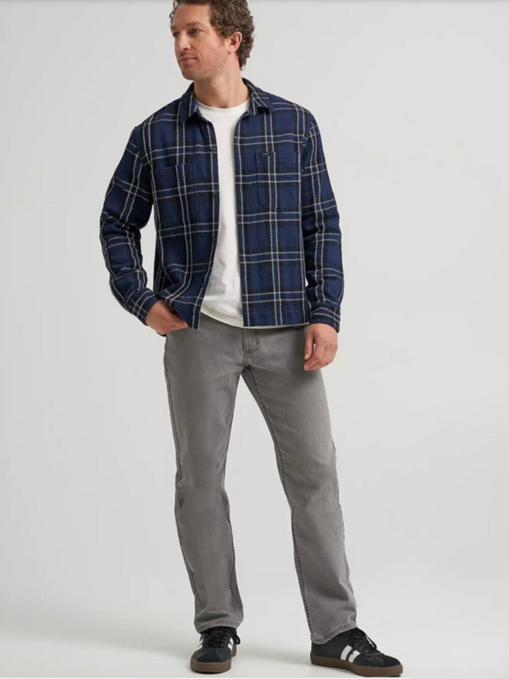 Lee Gray Slim Fit Jeans  34 x 28